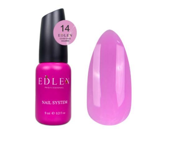  Зображення Edlen Cover base Colored 9ml №14 