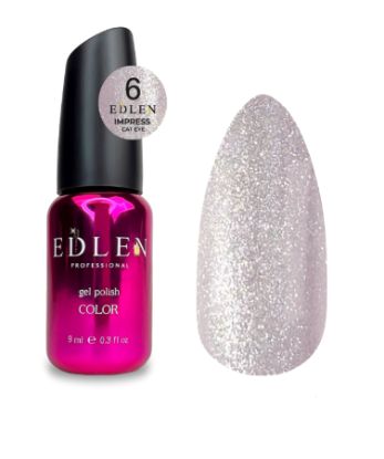  Зображення Edlen Гель лак Impress Cat Eye 9ml №6 