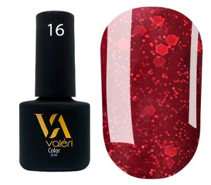  Зображення Гель-лак Vaлерi №016, 6ml 
