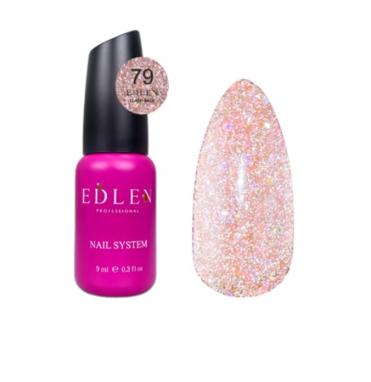  Зображення Edlen Cover base Flash 9ml №79 