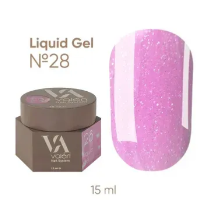  Зображення Valeri NEW Liquid Gel, 15ml №28 
