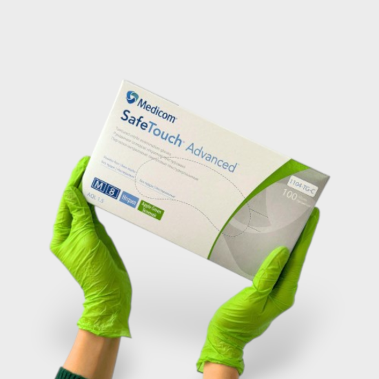  Зображення Перчатки MED зелені M (3,8г) 