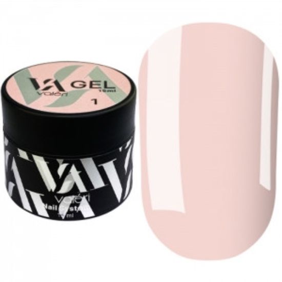  Зображення Valeri Builder Gel. №01 Nude 30ml 
