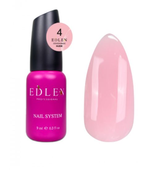  Зображення Edlen Cover base Nude 9ml №04 