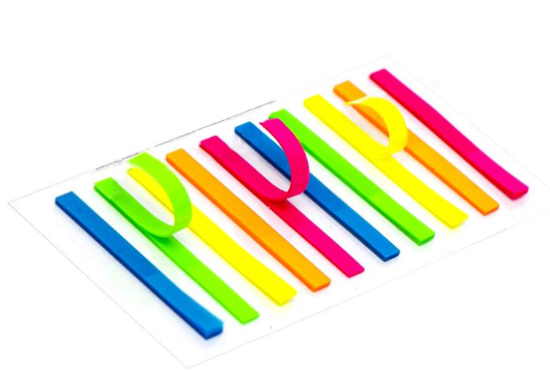 Зображення Закладка.5 цветов "stick Notes" Р13 