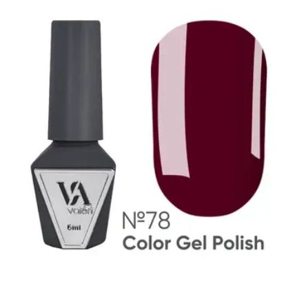  Зображення Гель лак Valeri Color,6ml №078 