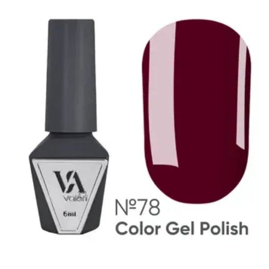  Зображення Гель лак Valeri Color,6ml №078 