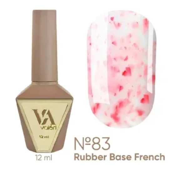  Зображення Valeri Rubber Base French, 12ml №083 