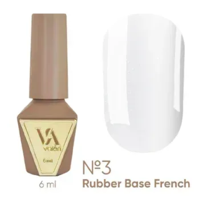  Зображення Valeri Rubber Base French, 6ml №003 