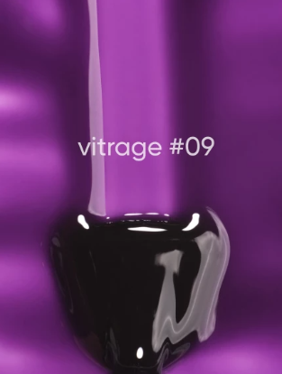  Зображення Dark Gel Polish Vitrage 09, 6ml 