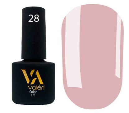  Зображення Гель лак Valeri №028, 6ml 
