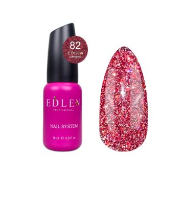  Зображення Edlen Cover base Flash 9ml №82 