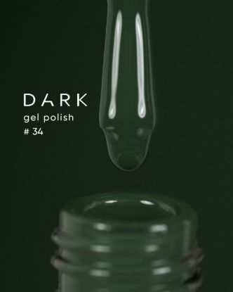 Зображення Гель лак Dark 034, 6ml 