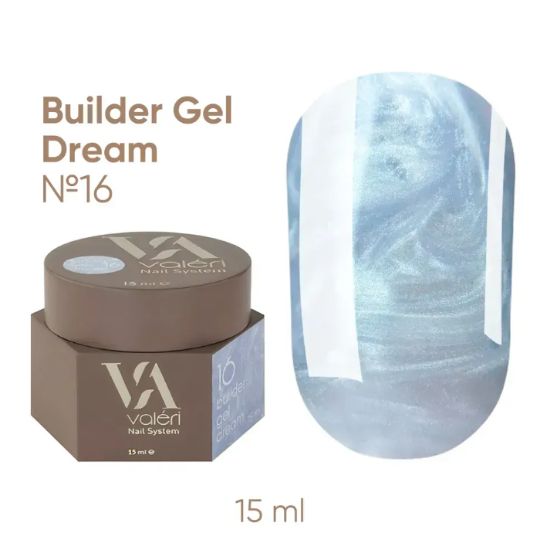  Зображення Valeri NEW Builder Gel Dream 15ml №16 