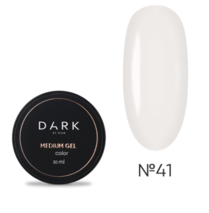  Зображення DARK Medium Gel №41, 30ml 
