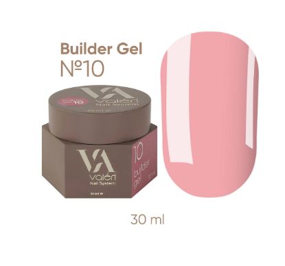  Зображення Valeri NEW Builder Gel 30ml №10 
