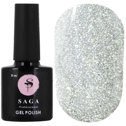  Зображення Гель-лак SAGA Fiery gel №01 