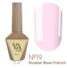  Зображення Valeri Rubber Base French, 12ml №019 