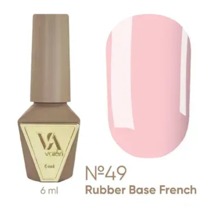  Зображення Valeri Rubber Base French, 6ml №049 