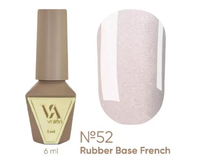  Зображення Valeri Rubber Base French, 6ml №052 
