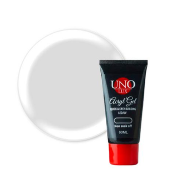  Зображення Акрил-гель UNO White 30 ml 