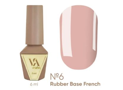  Зображення Valeri Rubber Base French, 6ml №006 