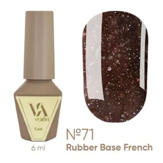 Зображення Valeri Rubber Base French, 6ml №071 