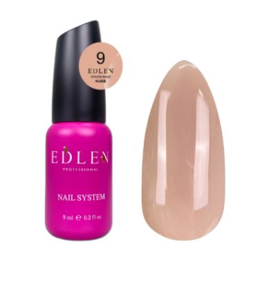  Зображення Edlen Cover base Nude 9ml №09 
