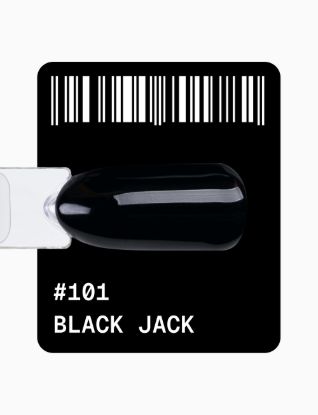  Зображення Гель-лак "Gel Polish" 12мл №101 - black jack 