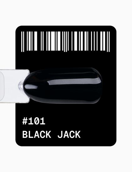  Зображення Гель-лак "Gel Polish" 12мл №101 - black jack 