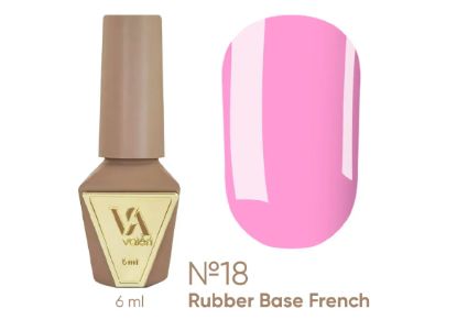 Зображення Valeri Rubber Base French, 6ml №018 