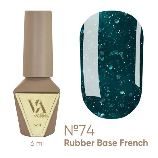  Зображення Valeri Rubber Base French, 6ml №074 