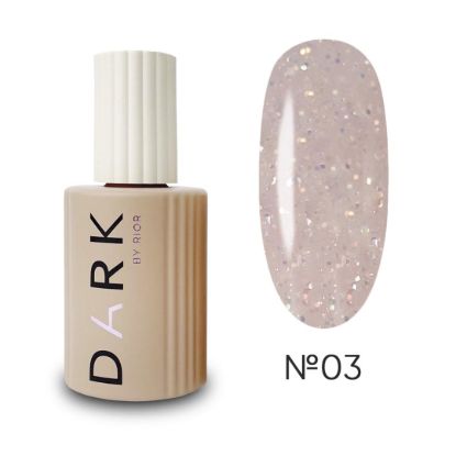  Зображення DARK PRO base Shine 03, 15ml 