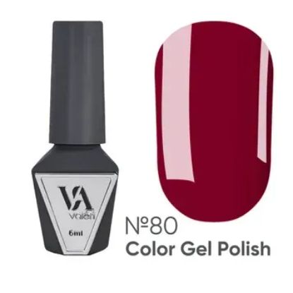  Зображення Гель лак Valeri Color,6ml №080 