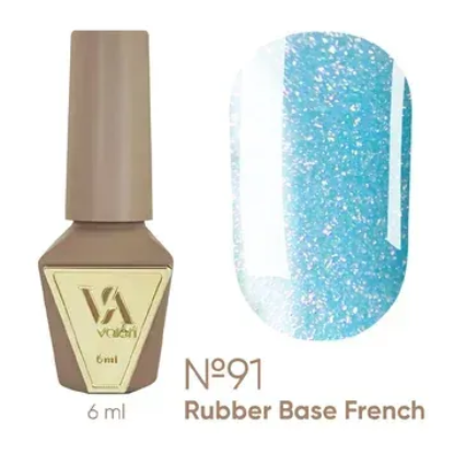  Зображення Valeri Rubber Base French, 6ml №091 