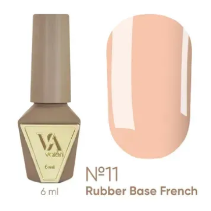  Зображення Valeri Rubber Base French, 6ml №011 