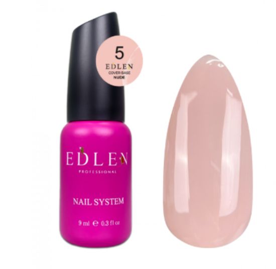  Зображення Edlen Cover base Nude 9ml №05 