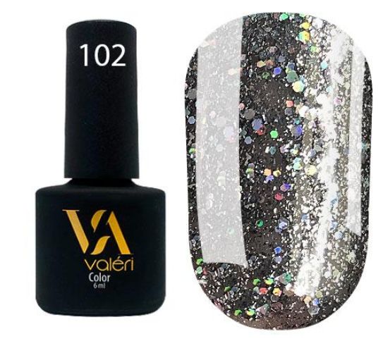  Зображення Гель-лак Vaлерi №102, 6ml 