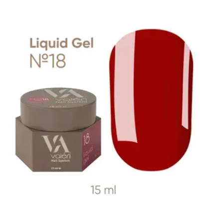  Зображення Valeri NEW Liquid Gel, 15ml №18 