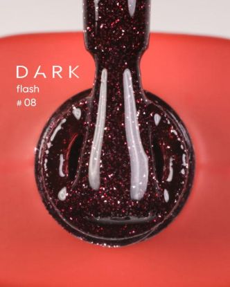  Зображення Dark Gel Polish Flash 08, 10ml 
