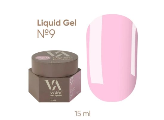  Зображення Valeri NEW Liquid Gel, 15ml №09 