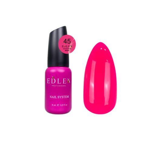  Зображення Edlen Cover base Neon 9ml №45 