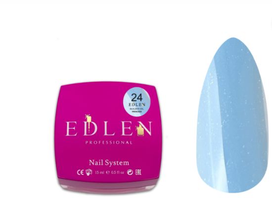  Зображення EDLEN Builder Gel Princess 15ml №24 