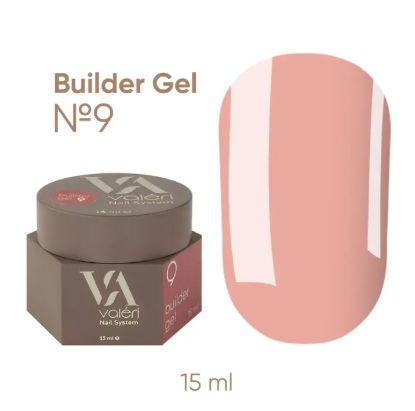  Зображення Valeri NEW Builder Gel 15ml №09 