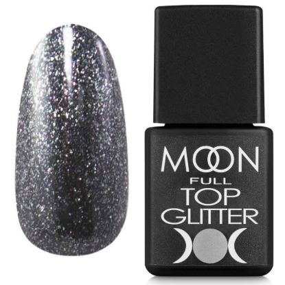  Зображення Топ GLITTER , 8 ml №03( Silver ) 