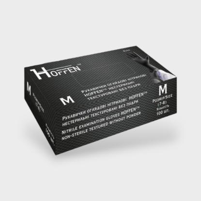  Зображення Перчатки HOFFEN Чорні M 3,5г 