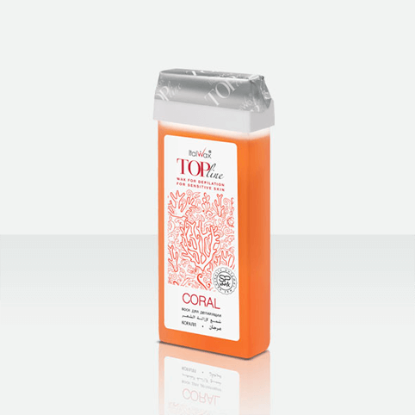 Зображення Віск для депіляції у касеті Italwax Top Line, Корал 