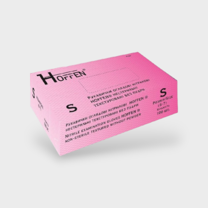  Зображення Перчатки HOFFEN Рожеві S 3,5г 