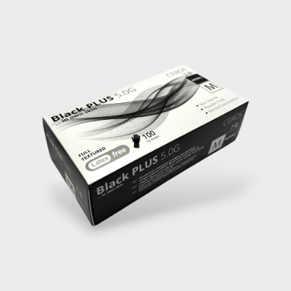  Зображення Рукавички Ceros Black PLUS 5.0г M 