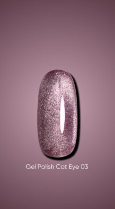  Зображення Гель лак Dark Cat Eye 03, 10ml 